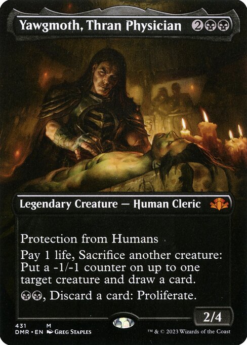 Yawgmoth, Thran-Medikus (V.2) XDMR-431 Mythic Excellent Englisch