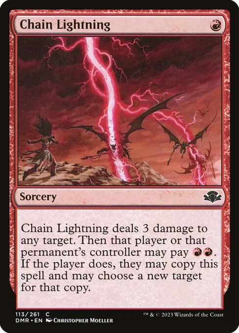 Chain Lightning DMR-113 Common Excellent Englisch