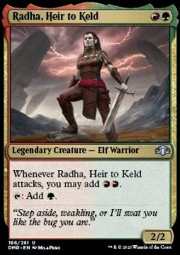 Radha, Heir to Keld DMR-196 Uncommon Near Mint Englisch