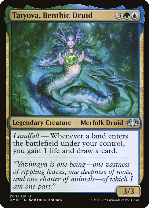 Tatyova, Benthic Druid DMR-203 Uncommon Near Mint Englisch