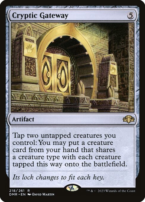 Cryptic Gateway DMR-218 Rare Good Englisch