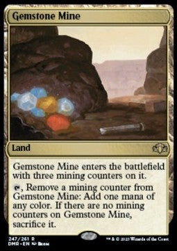 Gemstone Mine DMR-247 Rare Excellent Englisch Foil