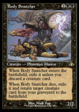 Body Snatcher XDMR-298 Rare Excellent Englisch Foil
