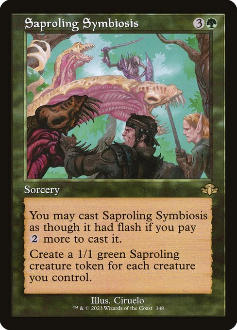 Saprolingsymbiose XDMR-348 Rare Excellent Englisch