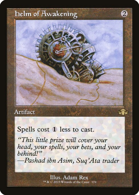 Helm of Awakening XDMR-379 Rare Near Mint Englisch Foil