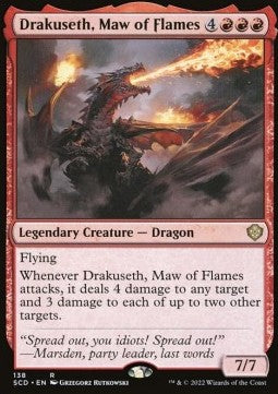 Drakuseth, Schlund der Flammen SCD-138 Rare Near Mint Deutsch