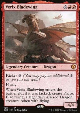 Verix Bladewing SCD-168 Mythic Near Mint Deutsch