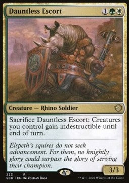 Furchtlose Eskorte SCD-223 Rare Near Mint Deutsch