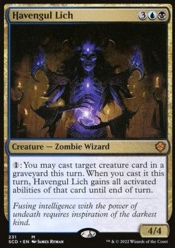Lich aus Pfuhlhaven SCD-231 Mythic Excellent Englisch