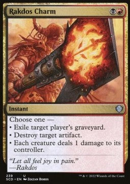 Rakdos-Amulett SCD-239 Uncommon Near Mint Deutsch