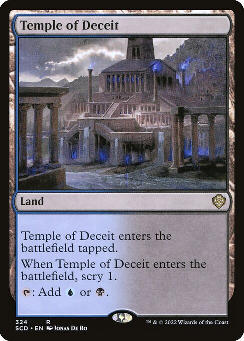 Tempel der Täuschung SCD-324 Rare Excellent Englisch