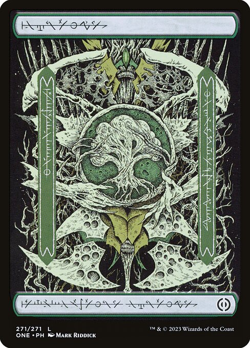 Wald (V.2) ONE-271 Land Near Mint Englisch Foil