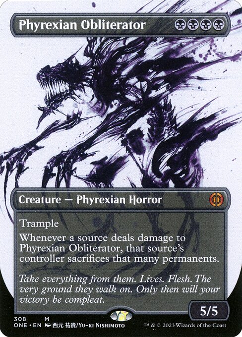 Phyrexianischer Auslöscher XONE-308 Mythic Near Mint Englisch