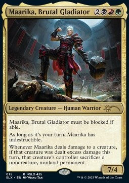 Maarika, Brutal Gladiator SLX-15 Rare Excellent Englisch