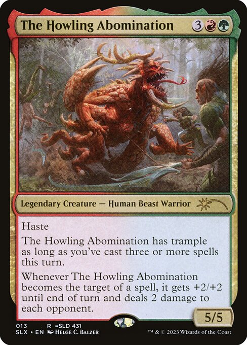 The Howling Abomination SLX-13 Rare Near Mint Englisch