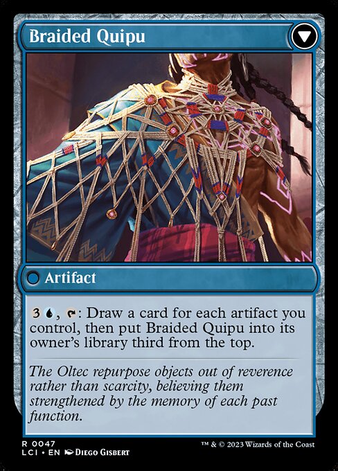 Braided Net // Braided Quipu - Back Face
