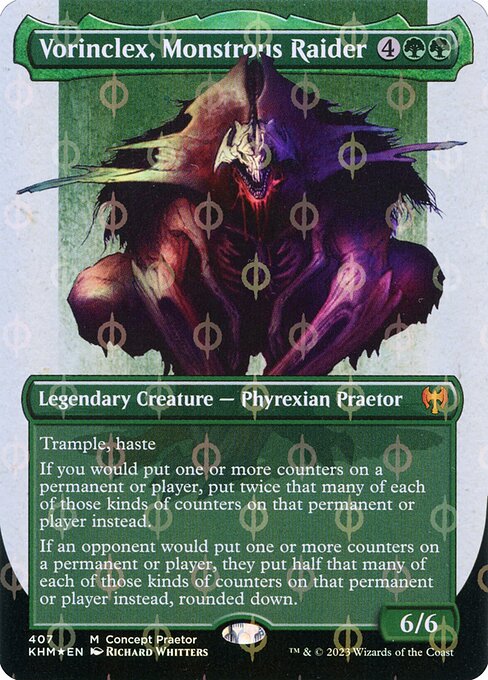 Vorinclex, Monströser Plünderer (V.2) XONE-407 Mythic Near Mint Deutsch Foil