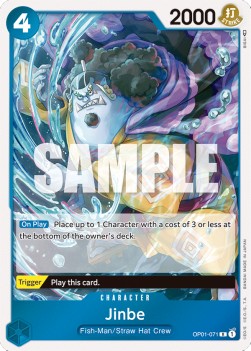 Jinbe (OP01-071) OP01 Rare Near Mint Englisch