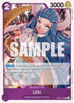 Ulti (OP01-093) (V.1) OP01 Rare Near Mint Englisch