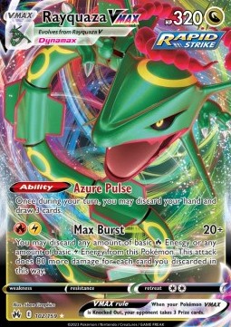 Rayquaza VMAX CRZ-102 Ultra Rare Near Mint Englisch