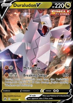 Duraludon V CRZ-103 Ultra Rare Excellent Englisch