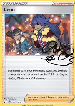 Leon CRZ-134 Holo Rare Near Mint Englisch