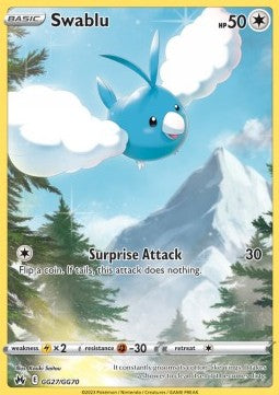 Swablu CRZ-GG27 Holo Rare Near Mint Englisch