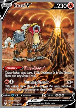 Entei V CRZ-GG36 Ultra Rare Near Mint Deutsch