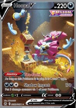 Hoopa V CRZ-GG53 Ultra Rare Near Mint Englisch