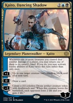 Kaito, der tanzende Schatten ONE-204 Rare Near Mint Deutsch