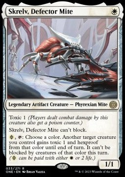 Skrelv, Defector Mite ONE-33 Rare Near Mint Englisch Foil