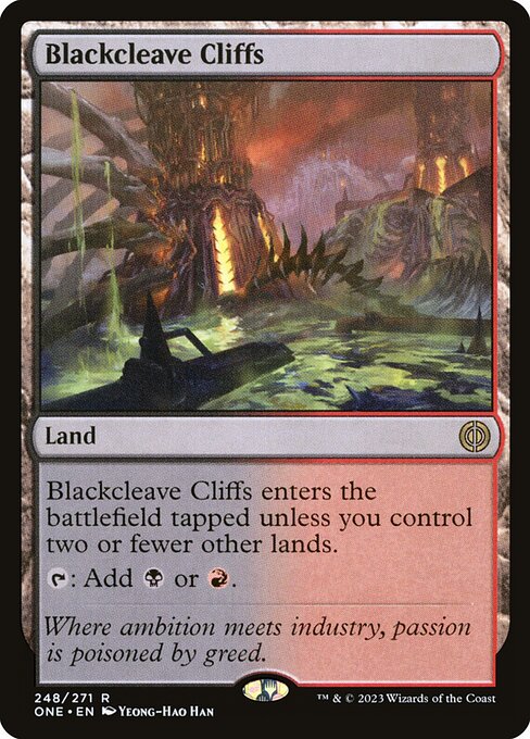 Blackcleave Cliffs ONE-248 Rare Near Mint Englisch
