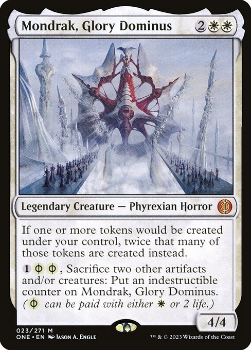 Mondrak, Dominus des Ruhms ONE-23 Mythic Good Englisch