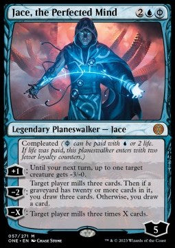 Jace, der perfektionierte Verstand ONE-57 Mythic Near Mint Deutsch Foil
