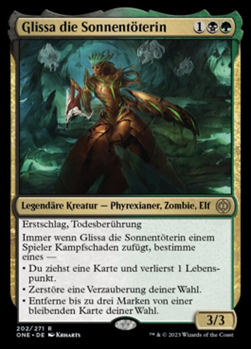 Glissa die Sonnentöterin ONE-202 Rare Excellent Deutsch
