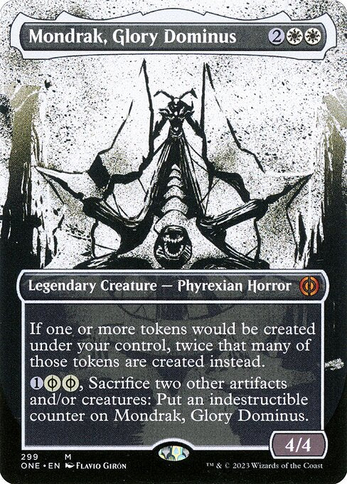 Mondrak, Dominus des Ruhms (V.1) XONE-299 Mythic Near Mint Englisch Foil