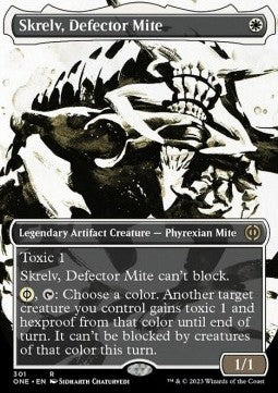 Skrelv, übergelaufene Milbe (V.1) XONE-301 Rare Near Mint Englisch Foil