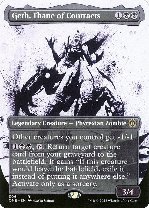 Geth, Thane of Contracts (V.1) XONE-306 Rare Near Mint Englisch