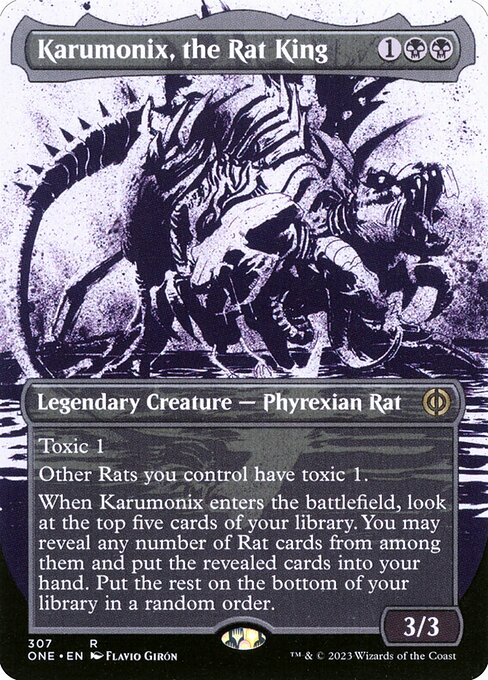 Karumonix, König der Ratten (V.1) XONE-307 Rare Near Mint Englisch Foil