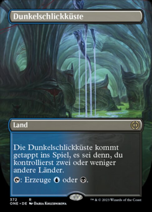 Dunkelschlickküste XONE-372 Rare Near Mint Deutsch Foil