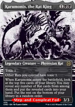 Karumonix, König der Ratten (V.2) XONE-439 Rare Near Mint Englisch Foil