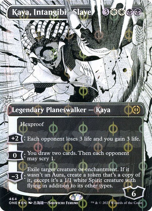 Kaya, ungreifbare Jägerin (V.2) XONE-464 Rare Near Mint Englisch Foil
