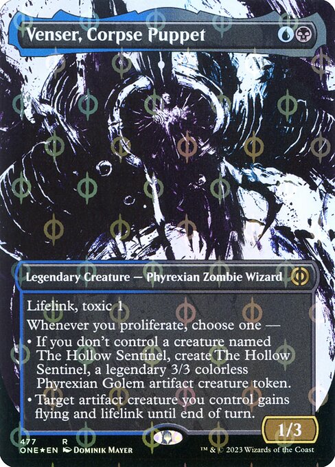 Venser die Leichenmarionette (V.2) XONE-477 Rare Near Mint Englisch Foil