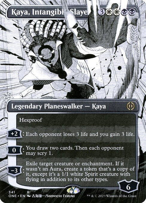 Kaya, Intangible Slayer XONE-341 Rare Near Mint Englisch Foil