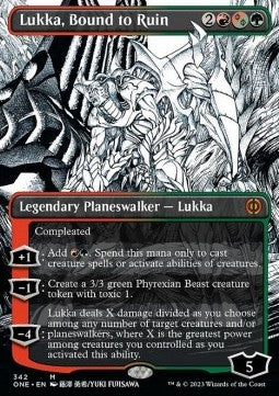 Lukka, verbunden mit Verfall (V.2) XONE-342 Mythic Near Mint Deutsch