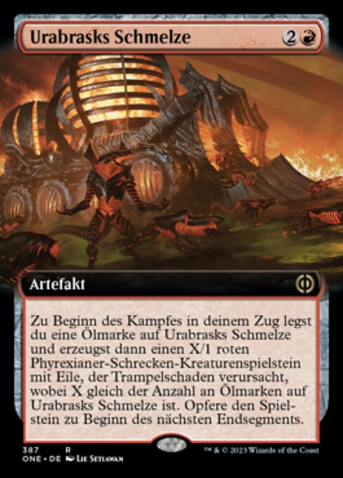 Urabrasks Schmelze XONE-387 Rare Near Mint Deutsch