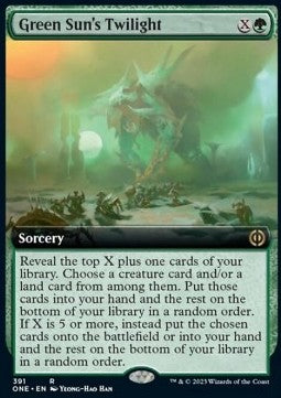 Dämmerung der Grünen Sonne XONE-391 Rare Near Mint Deutsch