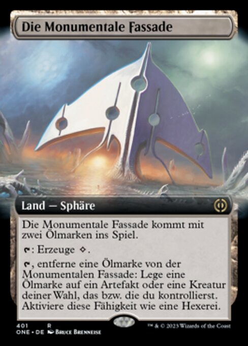 Die Monumentale Fassade XONE-401 Rare Excellent Deutsch