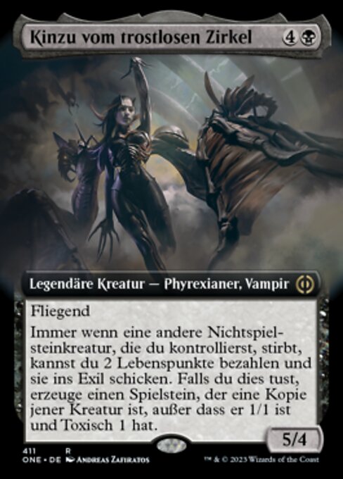 Kinzu of the Bleak Coven (V.2) XONE-411 Rare Near Mint Deutsch
