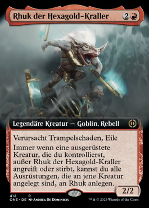 Rhuk, Hexgold Nabber (V.2) XONE-412 Rare Excellent Deutsch